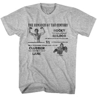 Thumbnail for ROCKY-MATCH OF THE CENTURY-GRAY HEATHER ADULT S/S TSHIRT