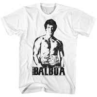 Thumbnail for ROCKY-TOWERING OVER-WHITE ADULT S/S TSHIRT