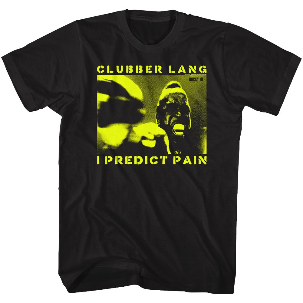 ROCKY-PAIN-BLACK ADULT S/S TSHIRT