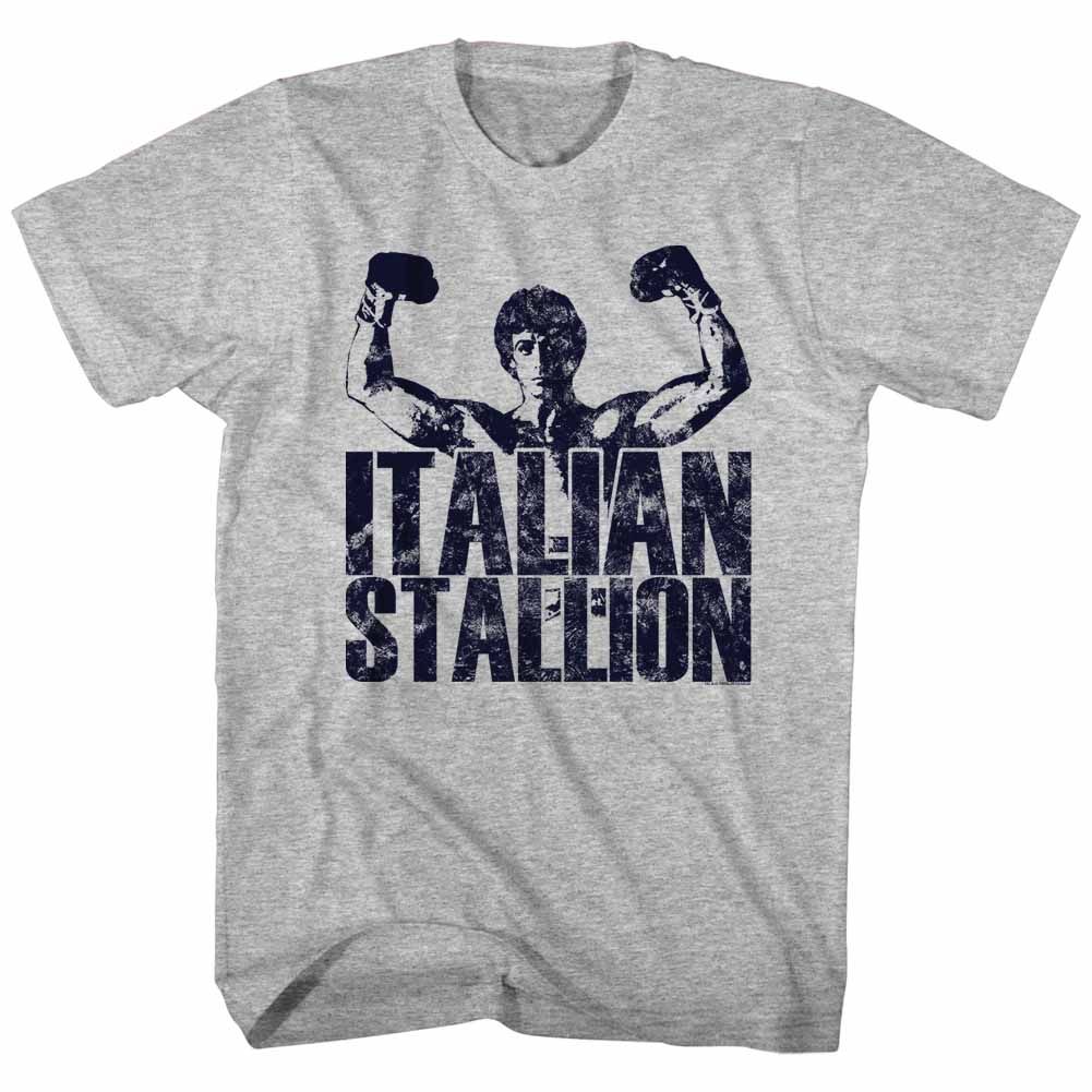 ROCKY-CLASSIC STALLION-GRAY HEATHER ADULT S/S TSHIRT