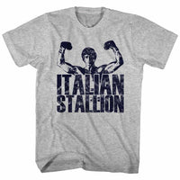 Thumbnail for ROCKY-CLASSIC STALLION-GRAY HEATHER ADULT S/S TSHIRT