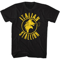 Thumbnail for ROCKY-BLACK STALLION-BLACK ADULT S/S TSHIRT