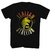 Thumbnail for ROCKY-STALLION FADE-BLACK ADULT S/S TSHIRT