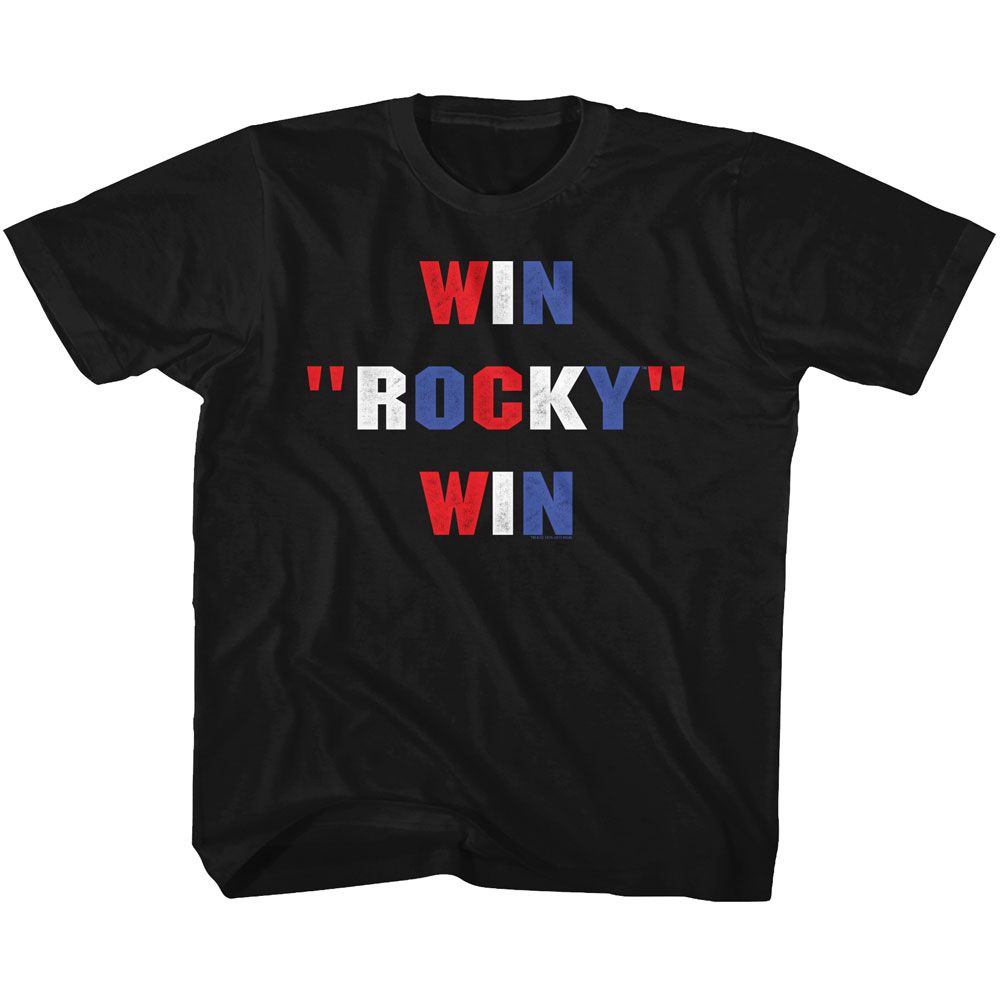 ROCKY-WINNING-BLACK YOUTH S/S TSHIRT