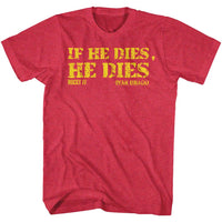 Thumbnail for ROCKY-DIE-RED HEATHER ADULT S/S TSHIRT