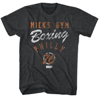 Thumbnail for ROCKY-MORE GYM-BLACK HEATHER ADULT S/S TSHIRT
