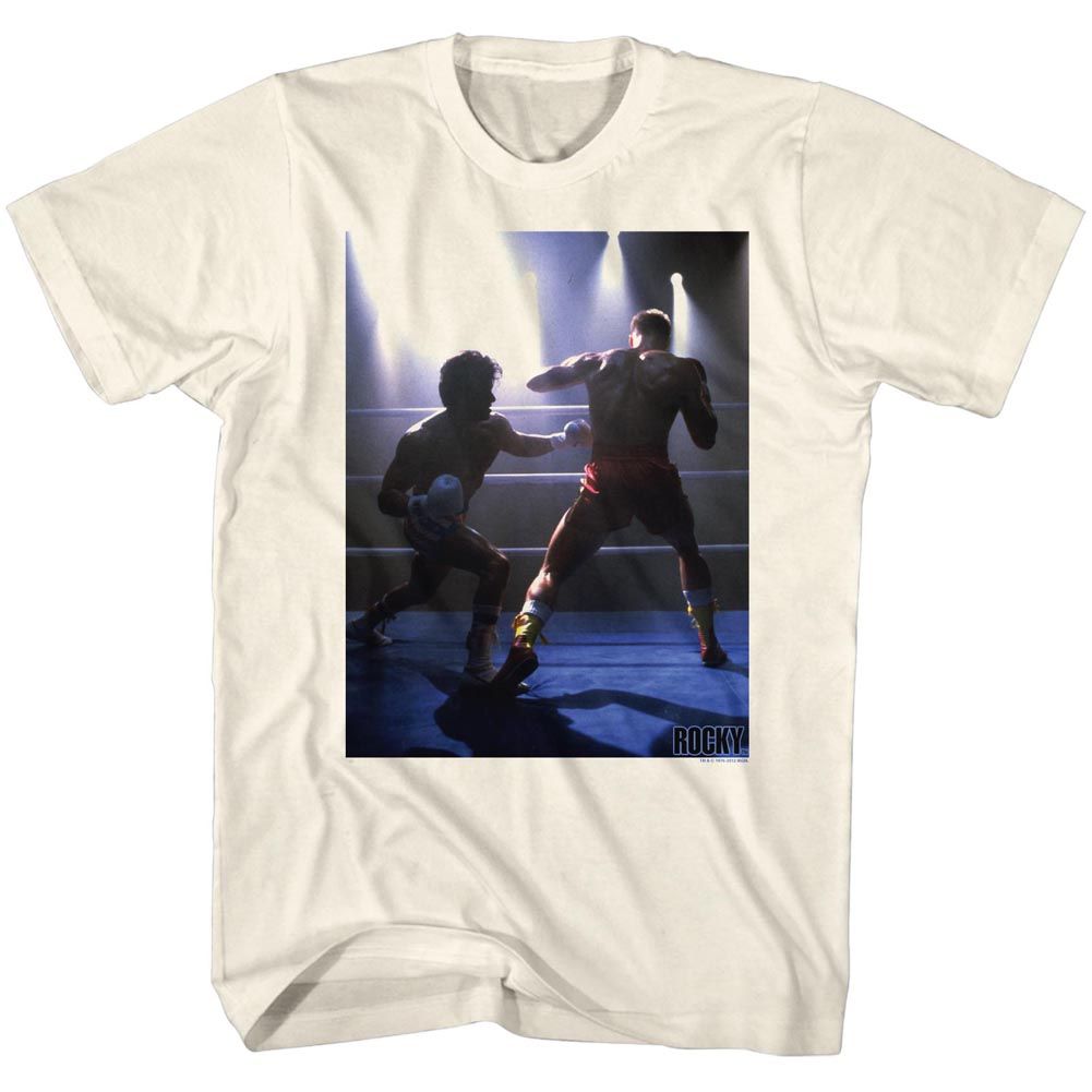 ROCKY-DOWN FOR THIS-NATURAL ADULT S/S TSHIRT