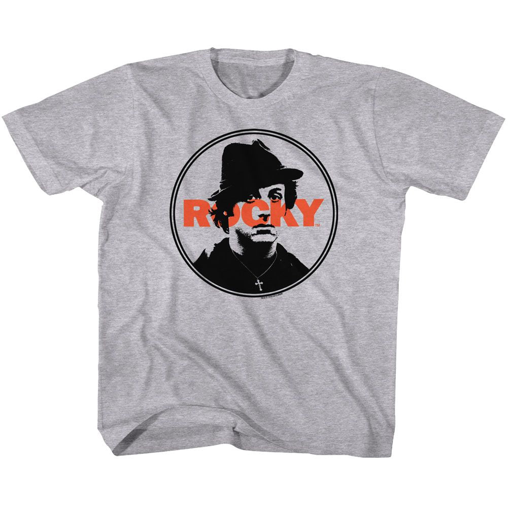 ROCKY-STAMPED-GRAY HEATHER TODDLER S/S TSHIRT