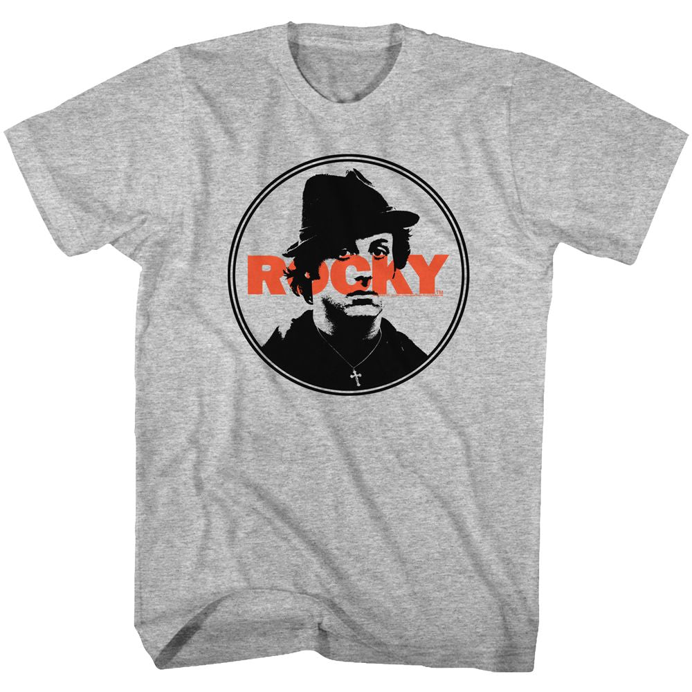 ROCKY-STAMPED-GRAY HEATHER ADULT S/S TSHIRT