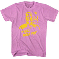 Thumbnail for ROCKY-BREAK YOU-NEON PURPLE HEATHER ADULT S/S TSHIRT