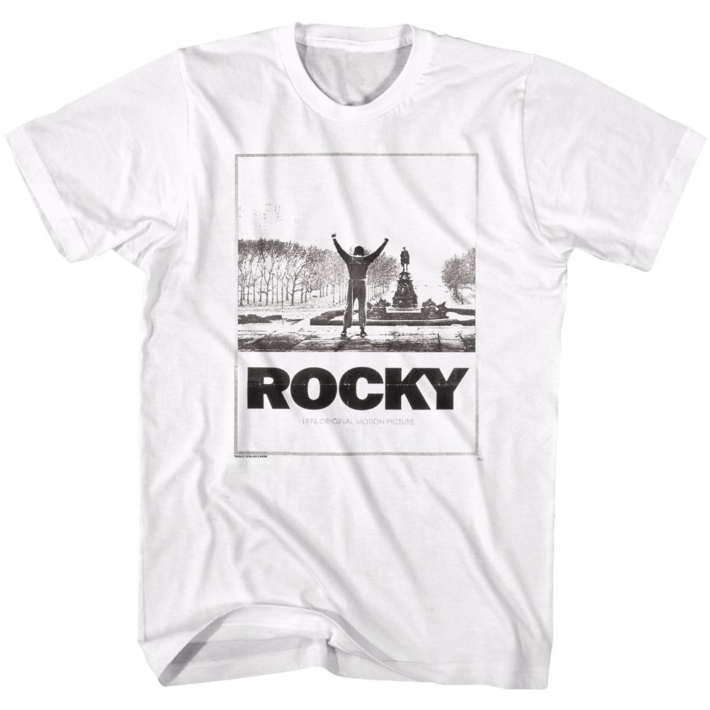 ROCKY-SNOW ROCK-WHITE ADULT S/S TSHIRT