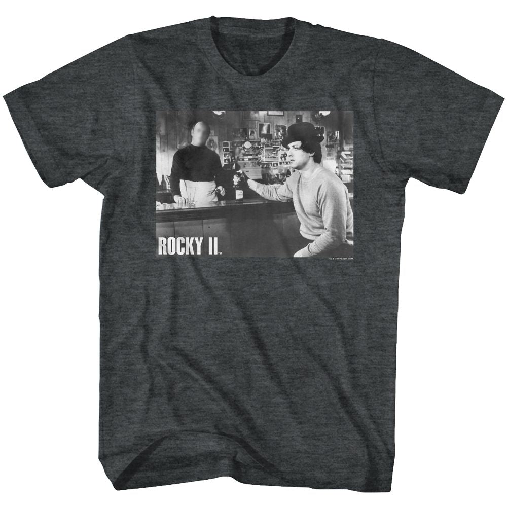 ROCKY-COMPSURE-BLACK HEATHER ADULT S/S TSHIRT