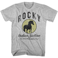 Thumbnail for ROCKY-ESTABLISHED 1967-GRAY HEATHER ADULT S/S TSHIRT