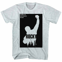 Thumbnail for ROCKY-BLOCKED OUT-GRAY HEATHER ADULT S/S TSHIRT