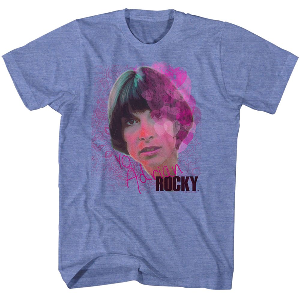 ROCKY-ADRIAN-LIGHT BLUE HEATHER ADULT S/S TSHIRT