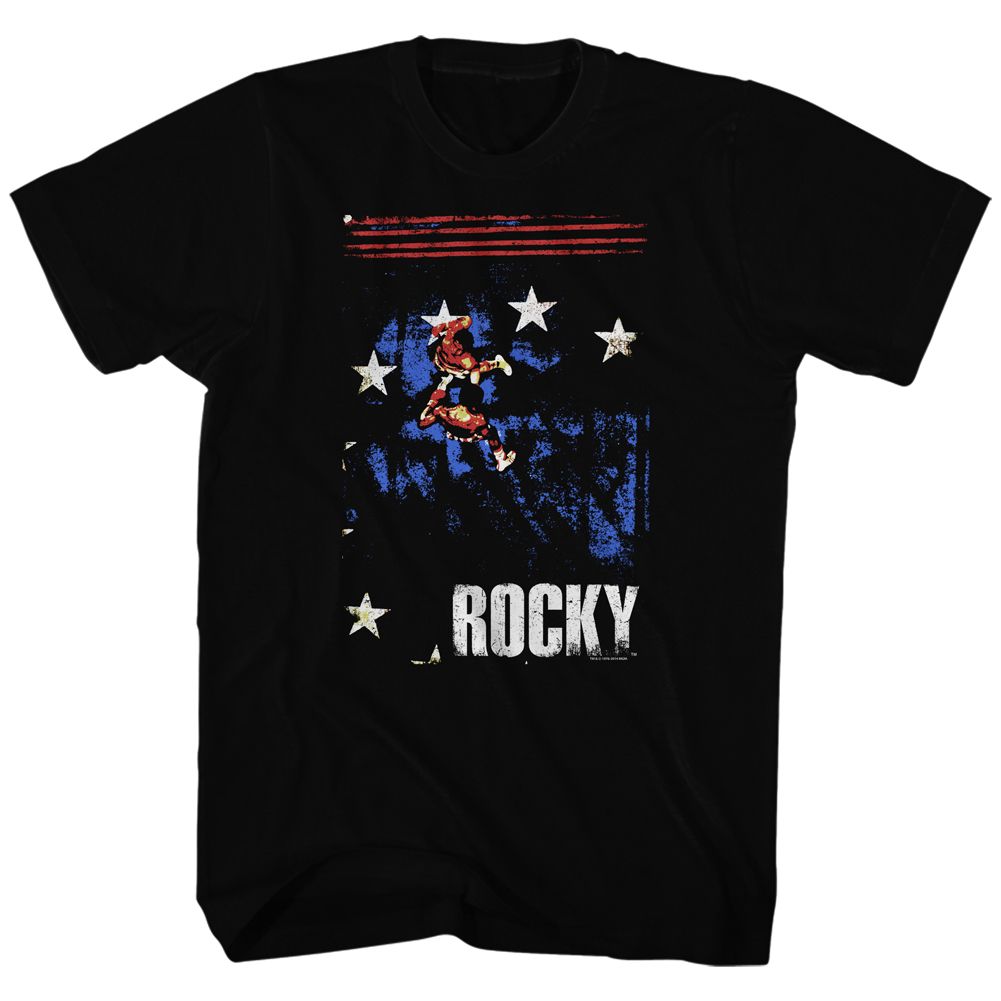 ROCKY-COOL SHIRT-BLACK ADULT S/S TSHIRT