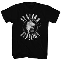 Thumbnail for ROCKY-CHALK STALLION-BLACK ADULT S/S TSHIRT
