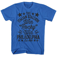 Thumbnail for ROCKY-WIN HANDMADE-ROYAL ADULT S/S TSHIRT