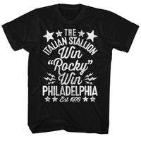Thumbnail for ROCKY-WIN HANDMADE-BLACK ADULT S/S TSHIRT