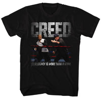 Thumbnail for ROCKY-EMBRACE THE LEGACY COLOR-BLACK ADULT S/S TSHIRT