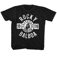 Thumbnail for ROCKY-BOXING CLUB-BLACK YOUTH S/S TSHIRT