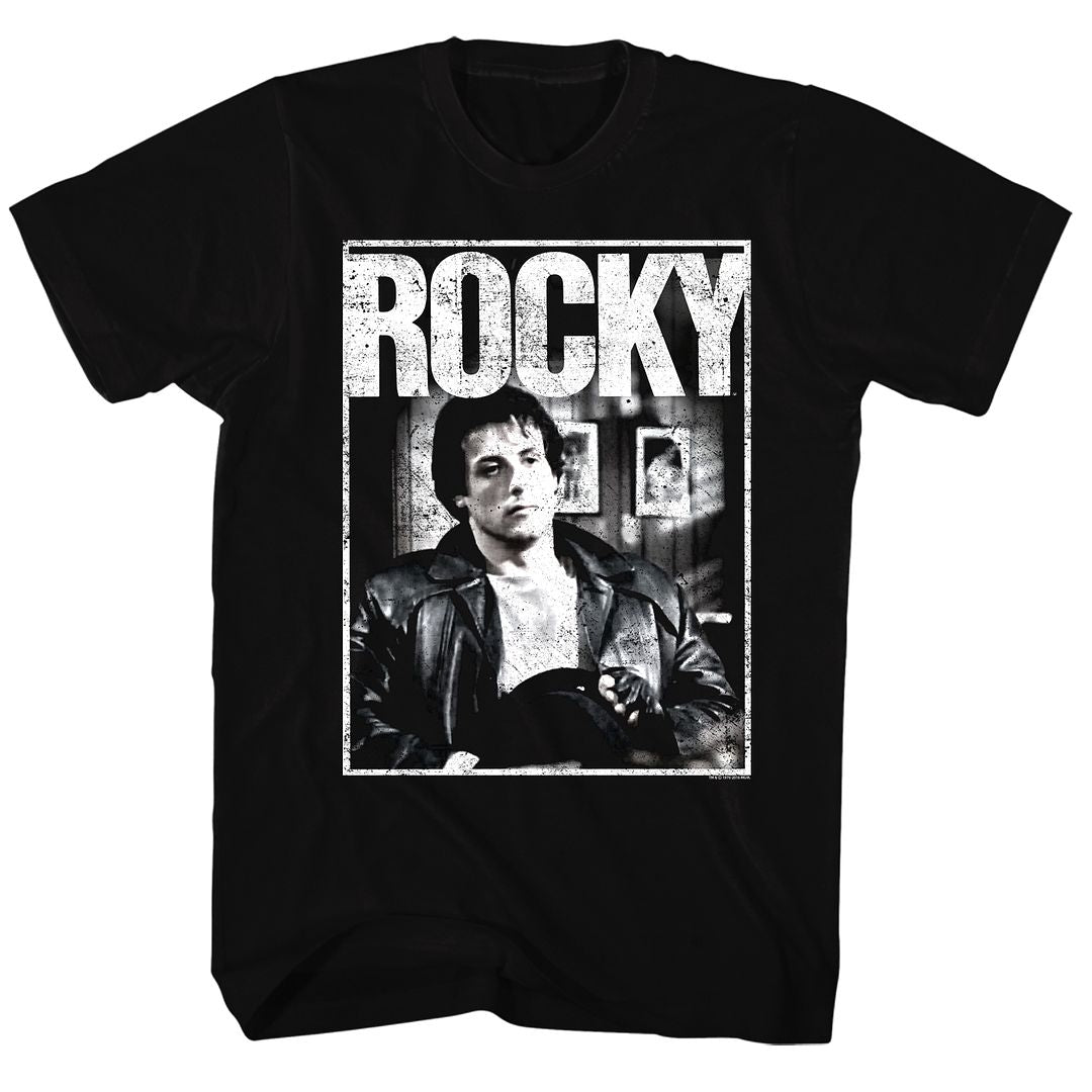 ROCKY-ROCKY SITTING-BLACK ADULT S/S TSHIRT