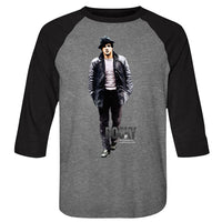 Thumbnail for ROCKY-MILLION TO ONE-PREMIUM HEATHER/VINTAGE BLACK ADULT 3/4 SLEEVE RAGLAN