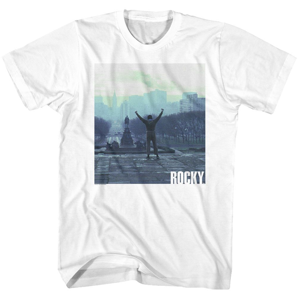 ROCKY-ROCKY LIVE-WHITE ADULT S/S TSHIRT