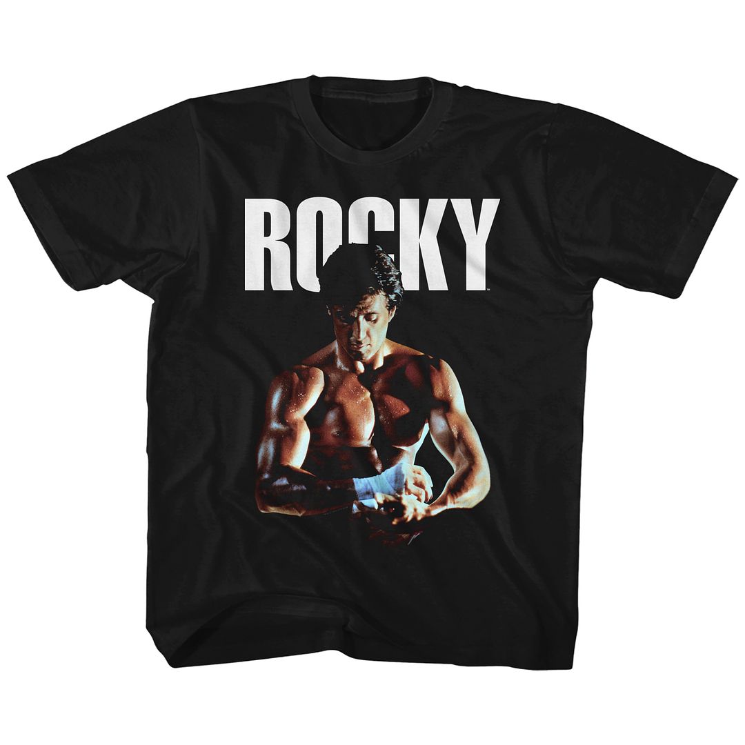 ROCKY-FIST TAPE-BLACK YOUTH S/S TSHIRT