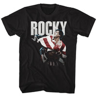 Thumbnail for ROCKY-FLAP WRAP-BLACK ADULT S/S TSHIRT