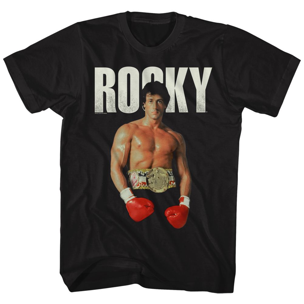 ROCKY-STAND-BLACK ADULT S/S TSHIRT