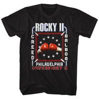 Thumbnail for ROCKY-ROCKY II SUPERFIGHT II-BLACK ADULT S/S TSHIRT