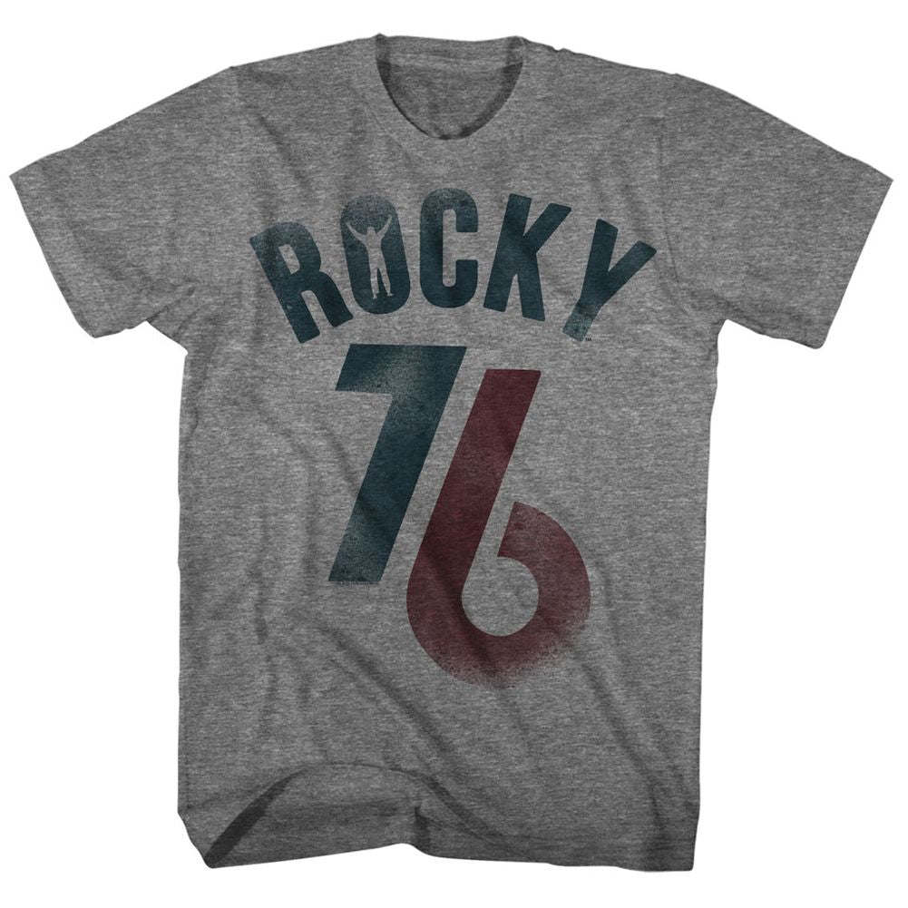 ROCKY-ROCKY76-GRAPHITE HEATHER ADULT S/S TSHIRT