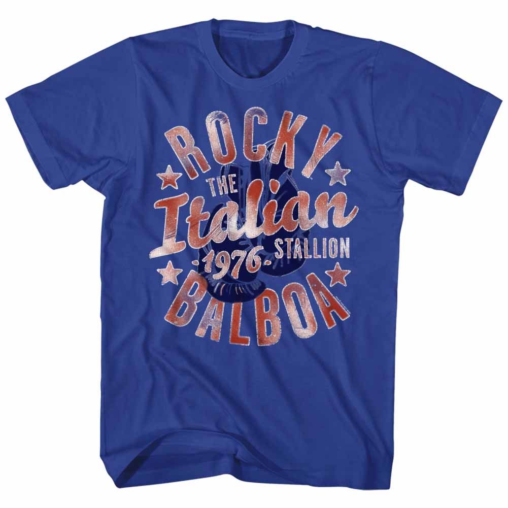 ROCKY-ITALIAN STALLION-ROYAL ADULT S/S TSHIRT