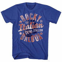 Thumbnail for ROCKY-ITALIAN STALLION-ROYAL ADULT S/S TSHIRT