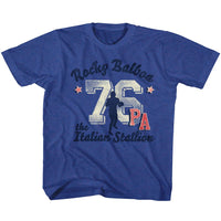 Thumbnail for ROCKY-ATH 76 TAKE 2-ROYAL HEATHER YOUTH S/S TSHIRT