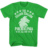Thumbnail for ROCKY-WHITE STALLIONISH-KELLY ADULT S/S TSHIRT