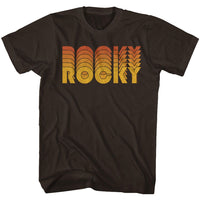 Thumbnail for ROCKY-RETRO ROCKY-DARK CHOCOLATE ADULT S/S TSHIRT