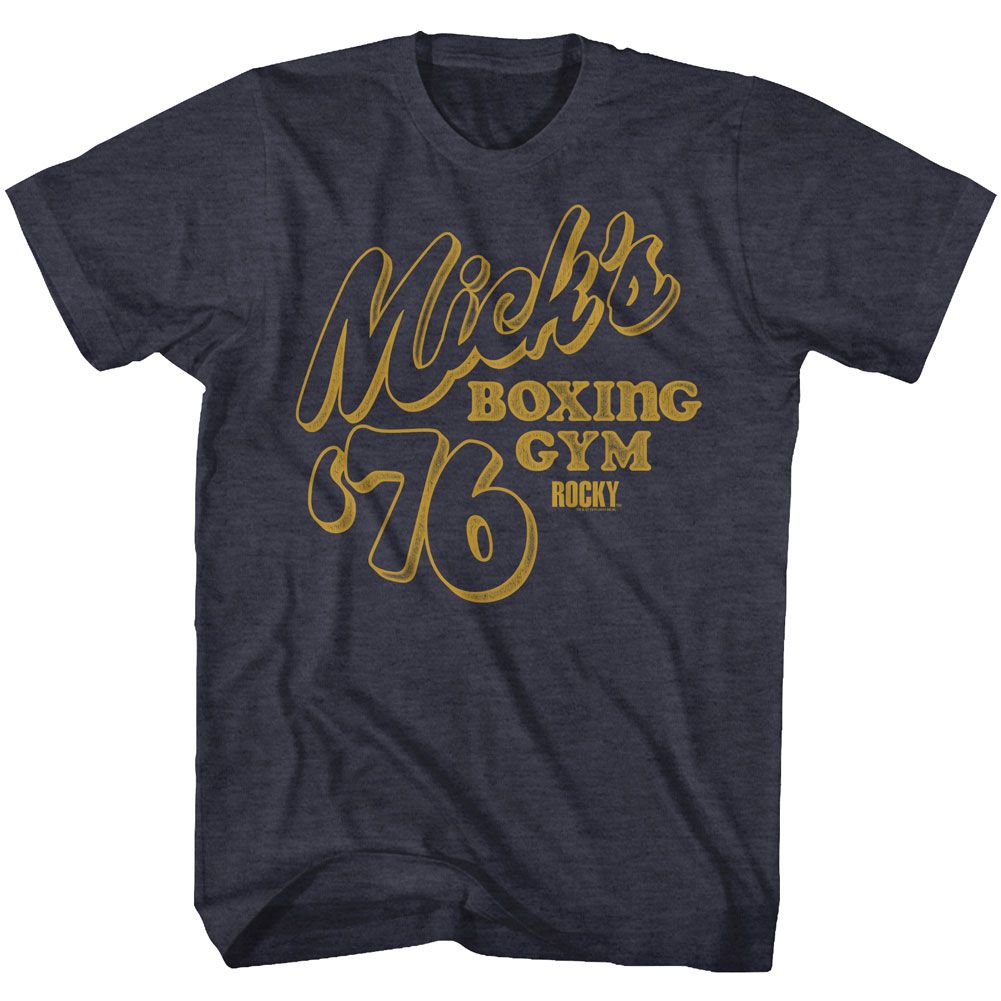 ROCKY-MICKS-NAVY HEATHER ADULT S/S TSHIRT
