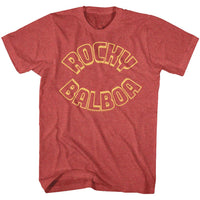 Thumbnail for ROCKY-R BALBOA-RED HEATHER ADULT S/S TSHIRT