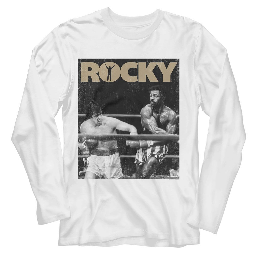 ROCKY-ROCKY ONE-WHITE ADULT L/S TSHIRT