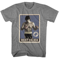 Thumbnail for ROCKY-ROCKY TRADING CARD-GRAPHITE HEATHER ADULT S/S TSHIRT