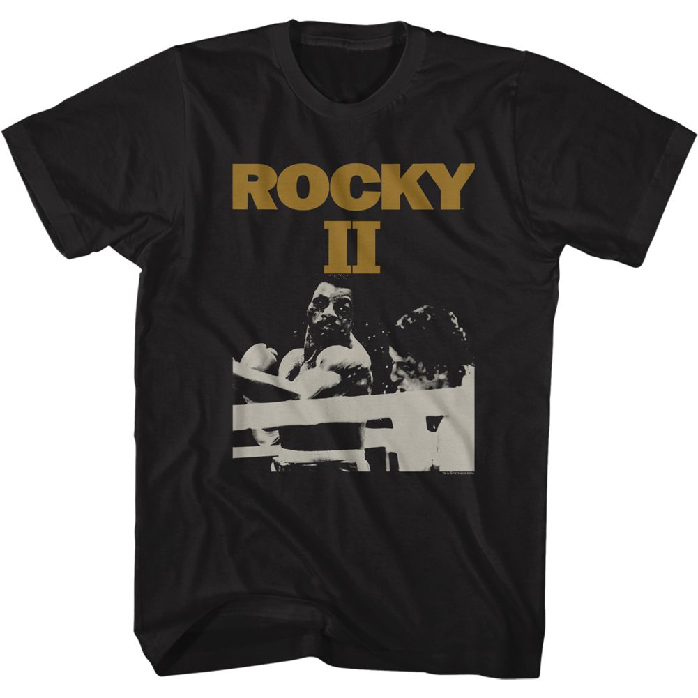 ROCKY-ROCKYTWO-BLACK ADULT S/S TSHIRT
