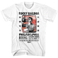 Thumbnail for ROCKY-POSTERISH-WHITE ADULT S/S TSHIRT