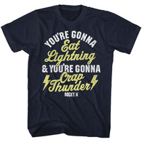 Thumbnail for ROCKY-LIGHTNING AND THUNDER-NAVY ADULT S/S TSHIRT