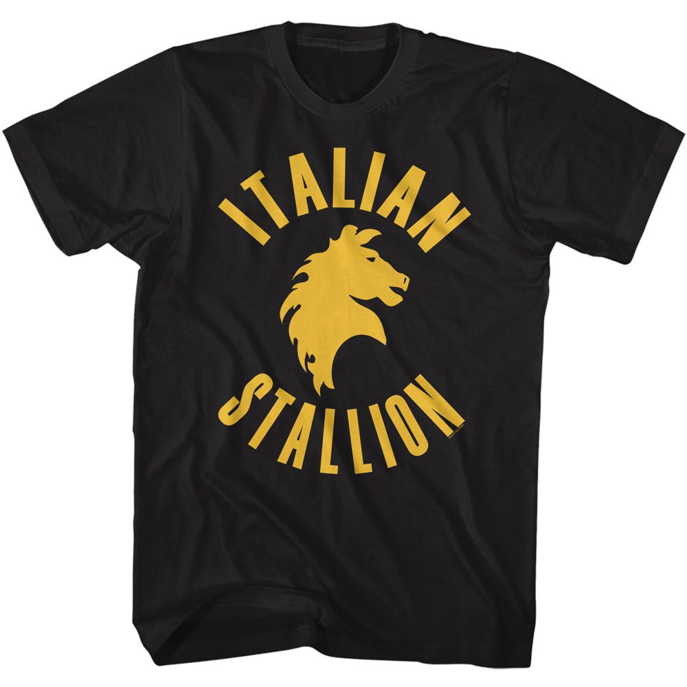 ROCKY-ROCKY SIMPLE STALLION-BLACK ADULT S/S TSHIRT