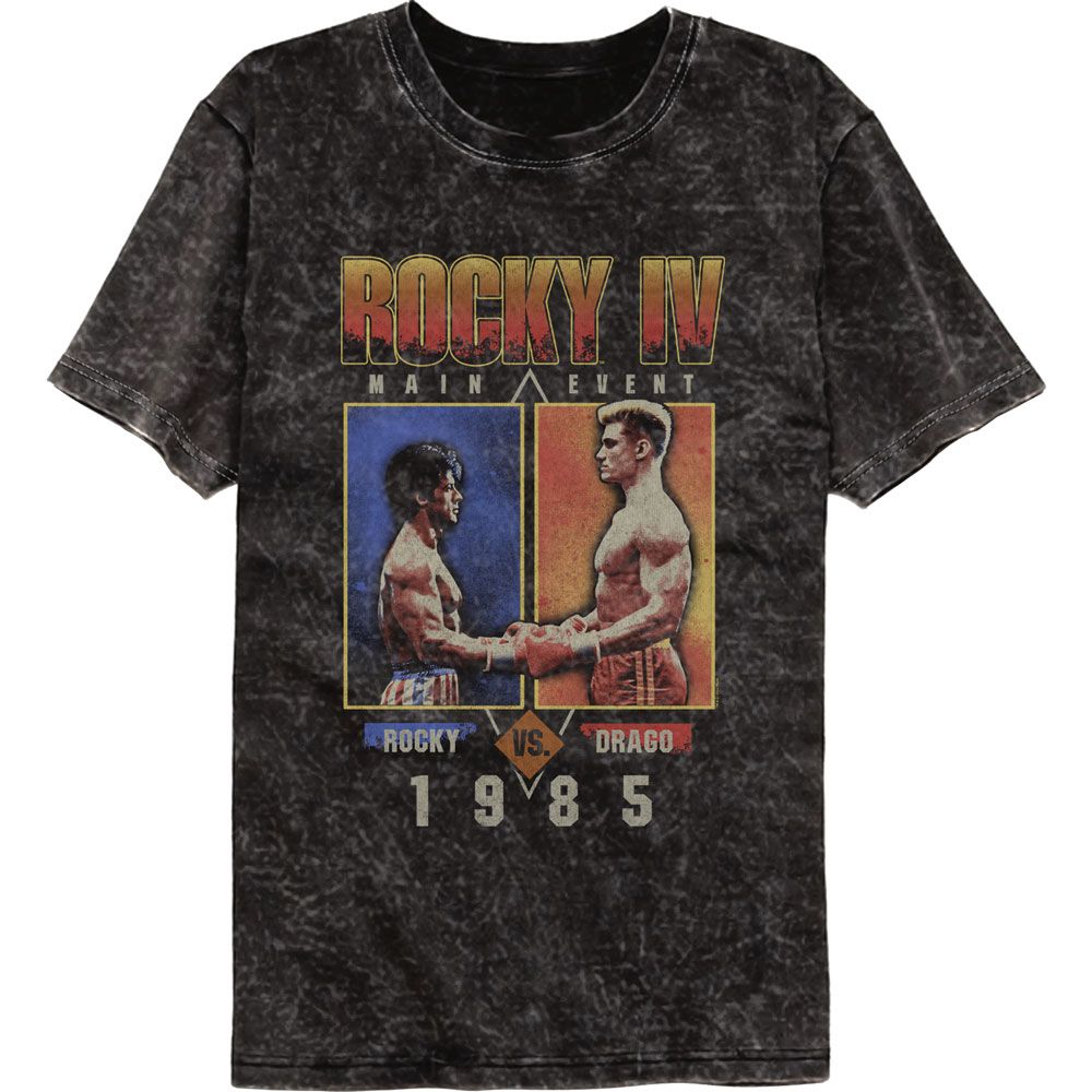 ROCKY-ROCKY FADED MAIN EVENT-MINERAL WASH BLACK ADULT S/S TSHIRT