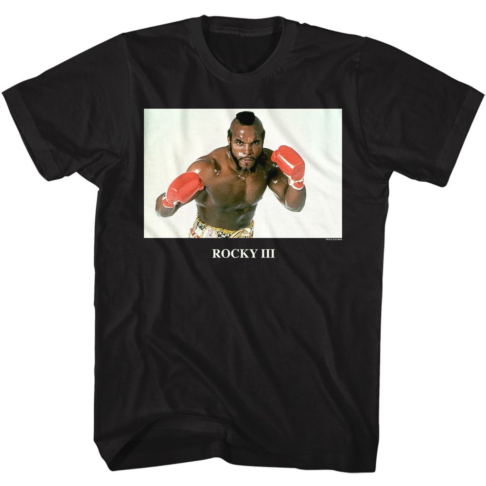 ROCKY-ROCKY CLUBBER PHOTO-BLACK ADULT S/S TSHIRT