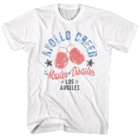 Thumbnail for ROCKY-ROCKY MASTER OF DISASTER-WHITE ADULT S/S TSHIRT