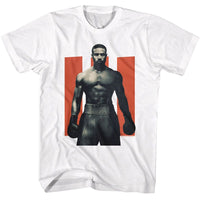 Thumbnail for ROCKY-ROCKY CREED AND III-WHITE ADULT S/S TSHIRT